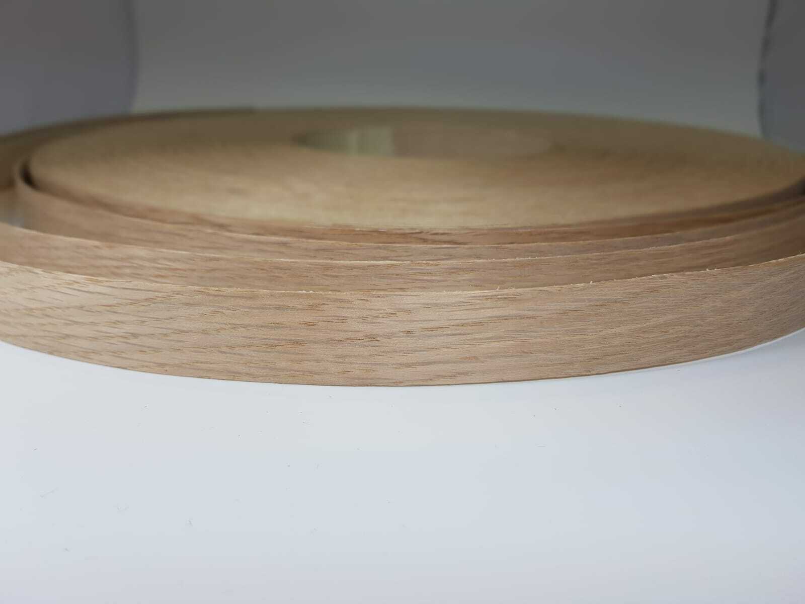 0.6mm x 100m American Oak Veneer Edgebanding Edging Tape  Un-glued 0.6mm x 100m American Oak Veneer Edgebanding Edging Tape  Un-glued